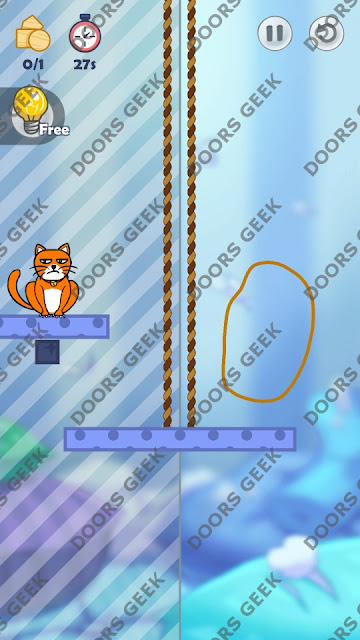 Hello Cats Level 18 Solution, Cheats, Walkthrough 3 Stars for Android and iOS