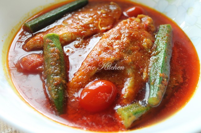 Masak Asam Pedas Ikan Merah Yang Terlajak Sedap - Azie Kitchen