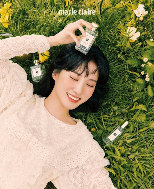Knetz crazily in love with Actress Park Eunbin's pure visual in a pictorial with marie claire! 