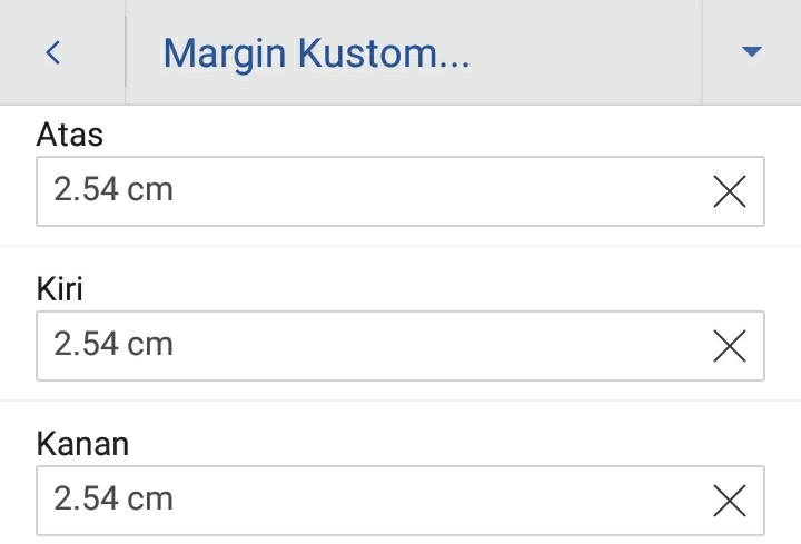 Cara Mengatur Margin di Microsoft Word Hp Android - Langkah extra 2
