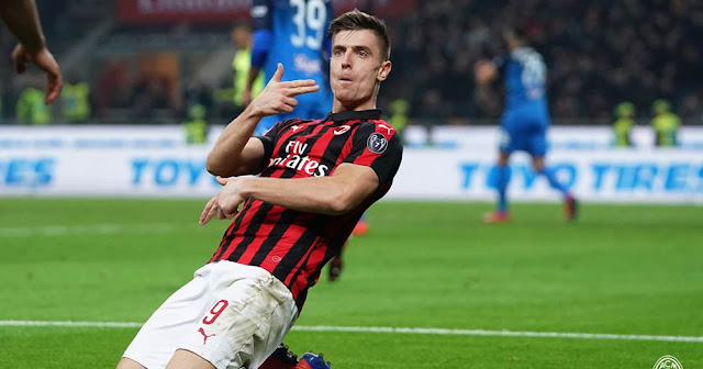 Piatek Hengkang, Kutukan Nomor Punggung 9 Milan Berlanjut