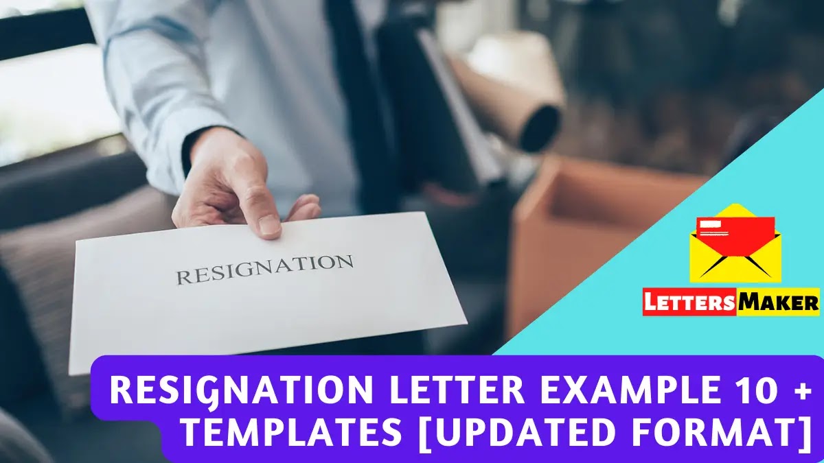 Resignation Letter Example 30 + Templates [UPDATED Format]
