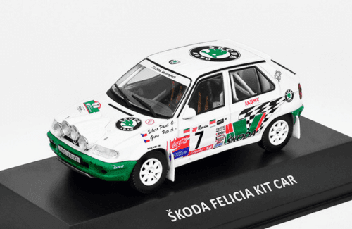 škoda collection de agostini, škoda felicia kit car 1:43