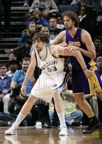 Pau Gasol Brother. Felipe Reyes, Marc Gasol,