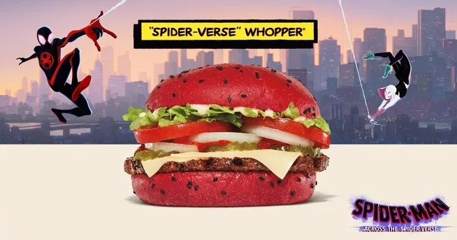New Burger King's Spider-Verse Whopper Burger