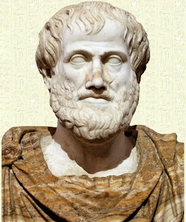 Buste représentent Aristote.
