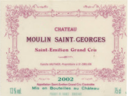 Ch.Moulin Saint Georges