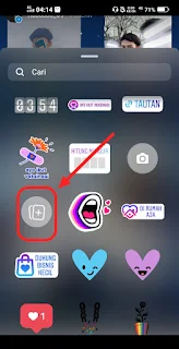 Cara Menambahkan Foto Di Story IG Android