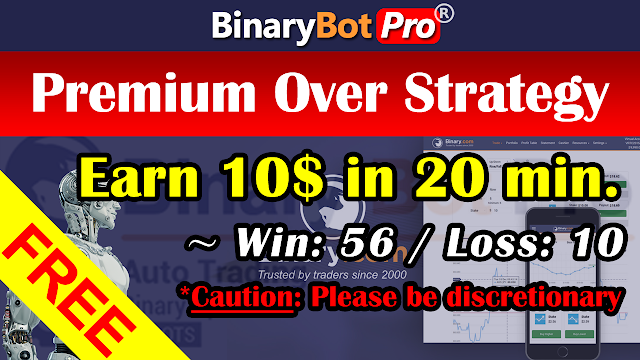 Premium Over Strategy | Binary Bot | Free Download