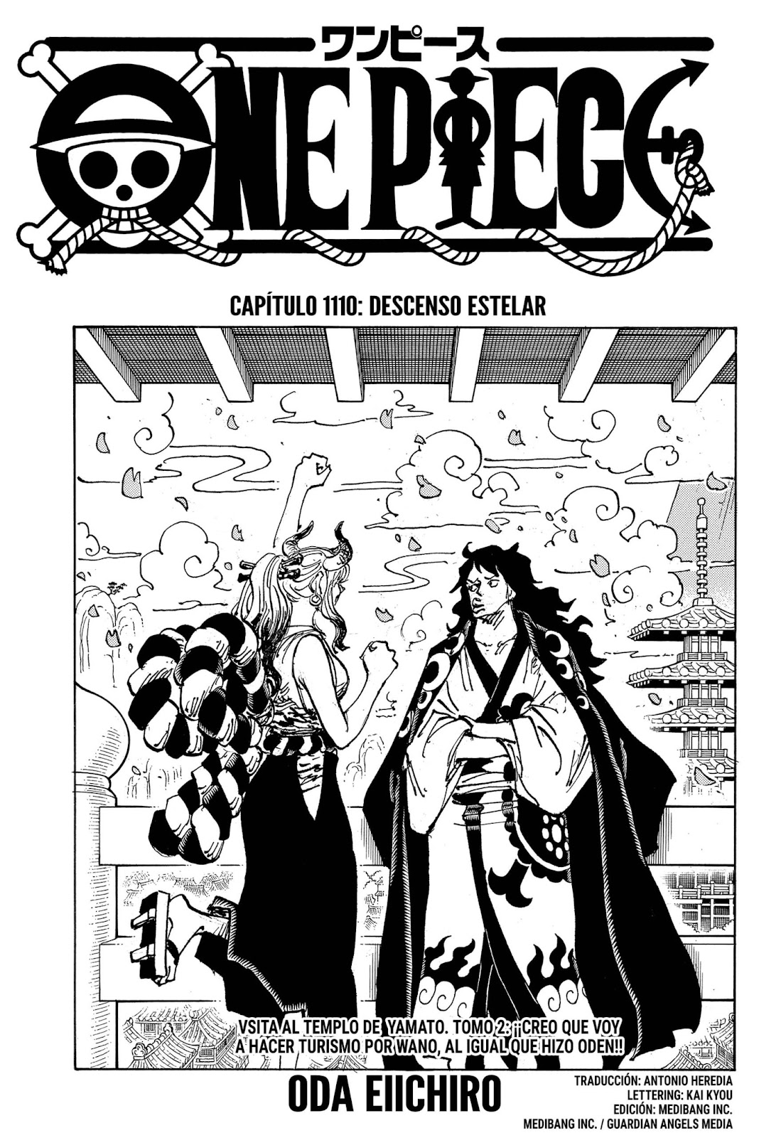 One Piece: Chapter 1110 - Page 1