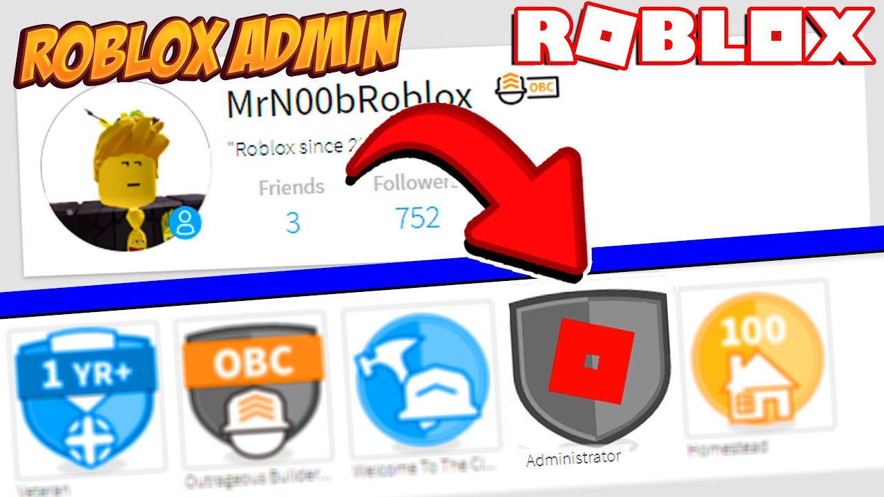 How to be an administrator on Roblox