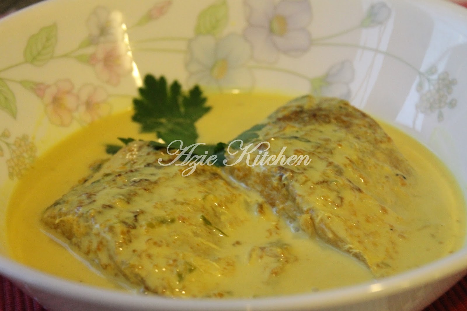 Masak Lemak Cili Api Ikan Parang Panggang - Azie Kitchen
