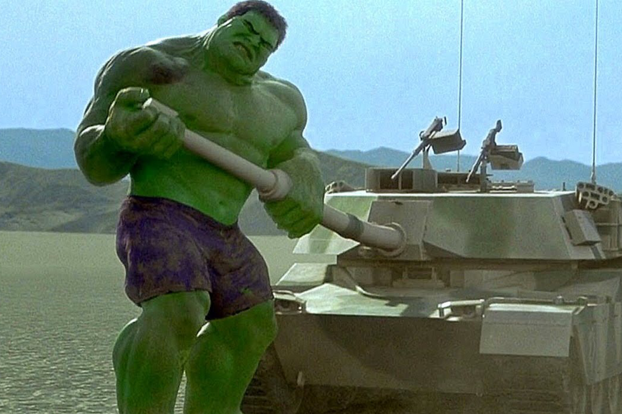 Hulk contra o exercito