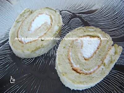 Grean Tea Swiss Roll