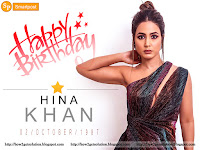 daily soap actress hina khan birth date photo in bold avatar
