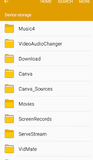 How to create folder in android