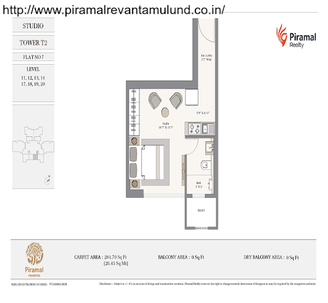 Piramal Revanta Floor plan - 4