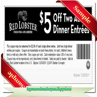 Free Printable Red Lobster Coupons