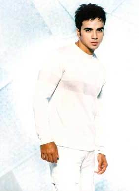 Foto de Luis Fonsi cuando era delgado