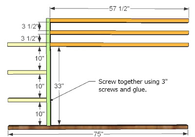 hidden bed computer desk plans