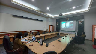 TERJADI TUNGGAKAN IURAN BPJS, PEMKAB SINTANG GELAR RAPAT VIRTUAL