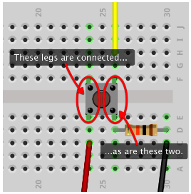 How the switch legs are connected