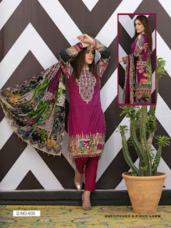 Sobia Nazir Luxury Lawn Vol 2 Collection 936