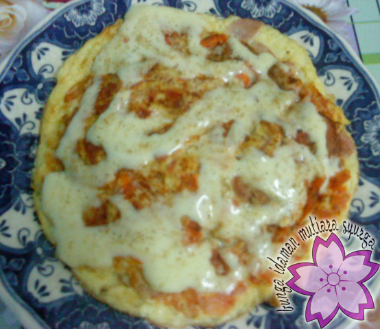 Pizza Telur Berkeju - Sunah Suka Sakura dot com