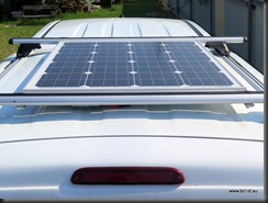 100 Watt Solar on Car