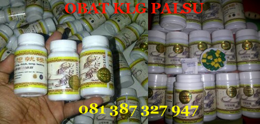 obat klg palsu