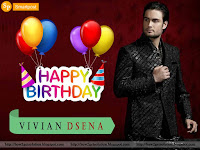 model vivian dsena young age photo in sparkling black suit [tablet wallpaper]