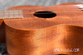 Famous FS-1 Soprano Ukulele thin top