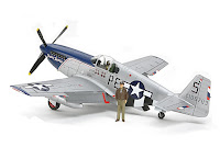 Tamiya 1/48 NORTH AMERICAN P-51B MUSTANG 'BLUE NOSE' (92216) English Color Guide & Paint Conversion Chart　