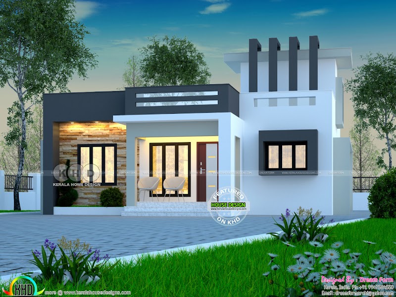 New House Plan 40+ Small Kerala House Plans Below 1000 Square Feet