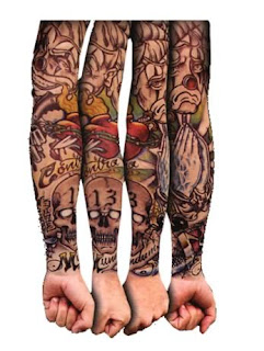 four hand tattoos gangsta - tattoos art design, tattoos art, hot tattoos gangsta