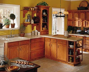 Teak Kitchen Cabinets