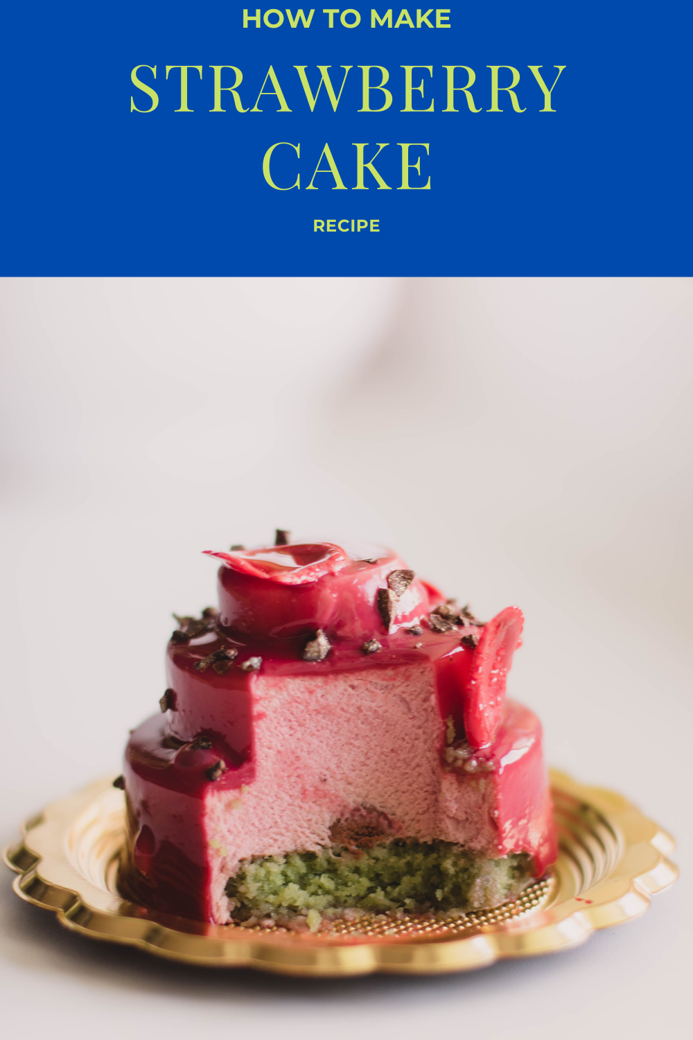 How To Make Strawberry Cake