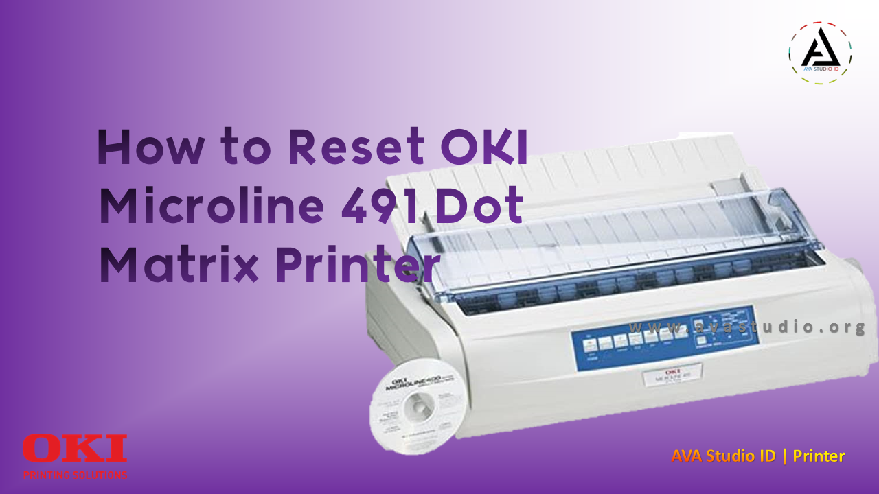 OKI Microline 491 Dot Matrix Printer