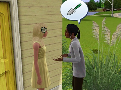Jody switches to a conversation on garden spades.
