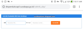 Cek NIK Surabaya dengan nama