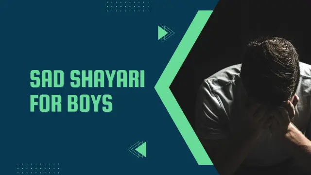 Top 100 Sad Shayari For Boys In Hindi