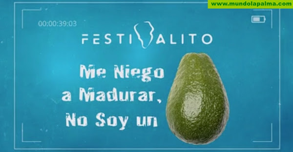 “No quiero madurar, no soy un aguacate” El  Lema de La Palma Rueda de este XVIII Festivalito de La Palma