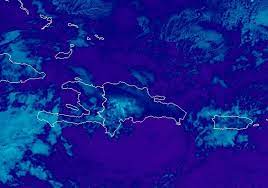 Potencial de lluvias torrenciales hoy en República Dominicana