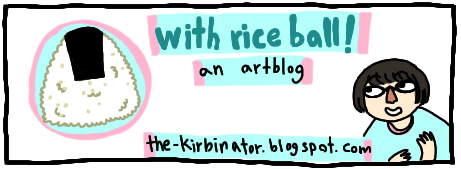 with rice ball!