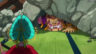 ワンピース アニメ 1069話 黒炭オロチ | ONE PIECE Episode 1069