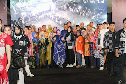 Walikota Rudi Saksikan Batik Fashion Week di Tanjungpinang