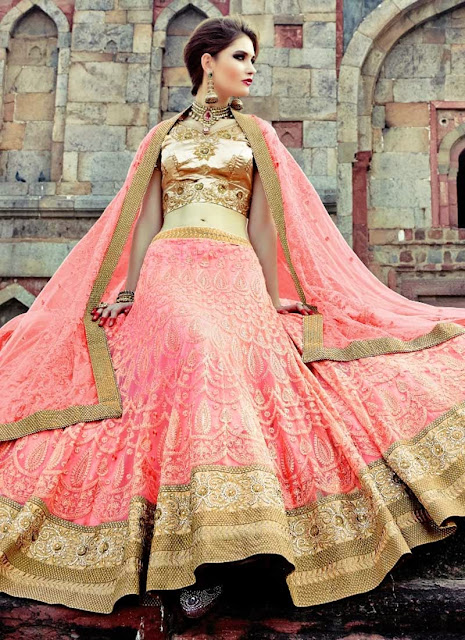 Buy Online Shoping Embellished Wedding Lehenga Choli