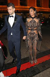 Grigor Dimitrov And His Girlfriend Nicole Scherzinger At An Event 