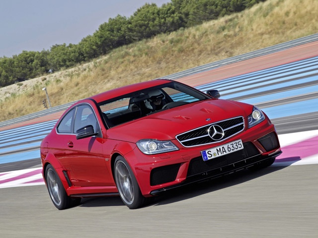 New Mercedes C 63 AMG 63litre V8 Black Series Coupe More powerful than 
