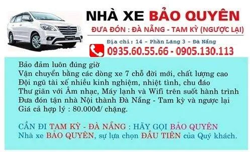 Hệ thống xe buýt, xe du lịch, taxi Đà Nẵng, Quảng Nam, Huế